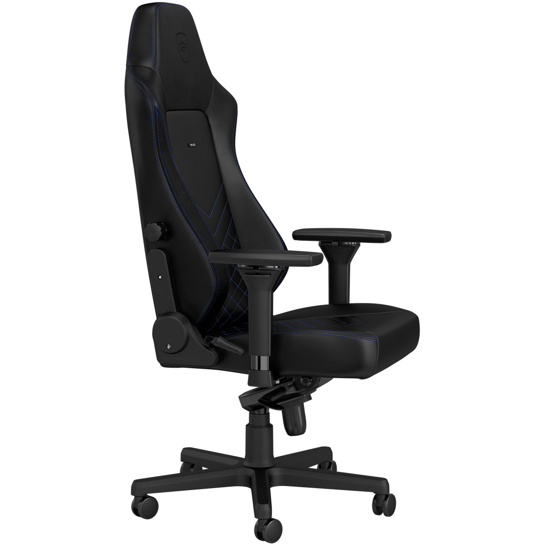 NOBLECHAIRS HERO GAMING CHAIR - BLACK/BLUE NBL-HRO-PU-BBL - NBL-HRO-PU-BBL