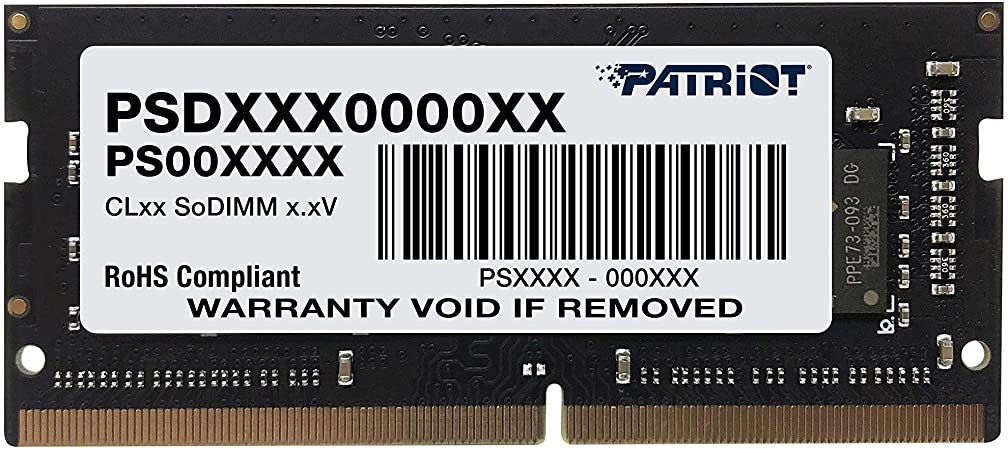 MEMORIA PATRIOT DDR4 8GB 2400MHZ SODIMM, PSD48G240081S - NULL
