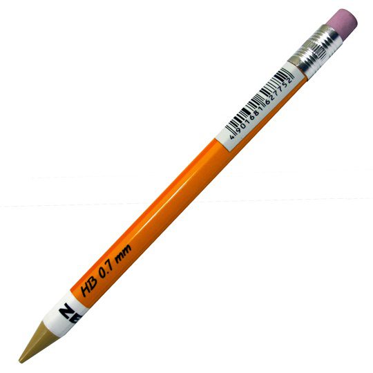 Portaminas retráctil equivalente a lápiz Portaminas retráctil equivalente a lápiz, punto mediano 0.7 mm, plástico, grosor de la mina hb                                                                                                                                                                  , punto mediano 0.7 mm, 1 pieza          - ZEBRA