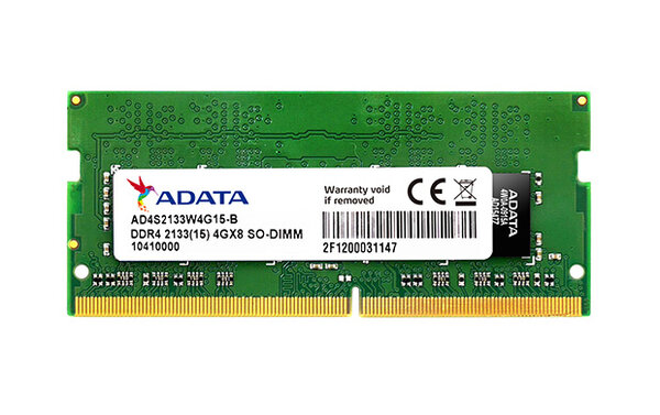 MEMORIA SODIMM DDR4 ADATA 4GB 2133MHZ, AD4S2133J4G15-S - AD4S2133J4G15-S