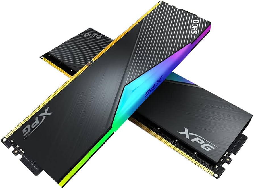 MEMORIA DDR5 16GB 5200MHZ ADATA XPG LANCER RGB AURA SYNC ECC CL38 XMP, AX5U5200C3816G-CLARBK - AX5U5200C3816G-CLA