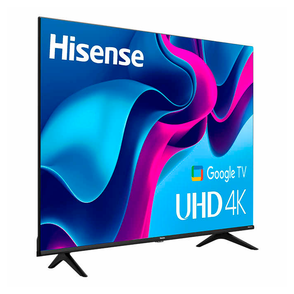 55A65K TV HISENSE 55" 4K UHD/GoogleTV/Control de Voz/120MR/Dolby Vision HDR+HDR10Bluetooth/Chromecast/Alexa