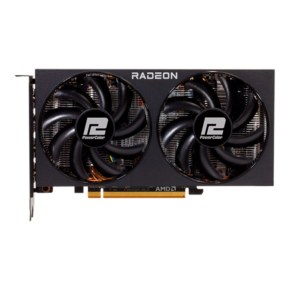 GPU POWER COLOR RADEON FIGHTER RX 6600 8GB GDDR6 - AXRX 6600 8GBD6-3DH
