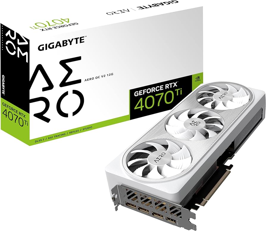 GPU GIGABYTE GEFORCE RTX 4070 Ti AERO OC 12G GDDR6X - NULL