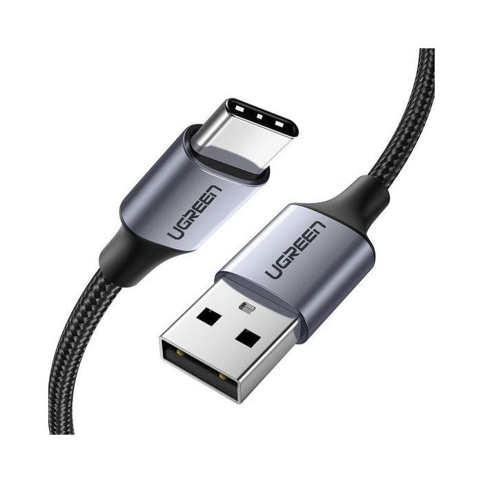 CABLE UGREEN CARGA RAPIDA USB 2.0A/USB-C 2M 60133 - 60133