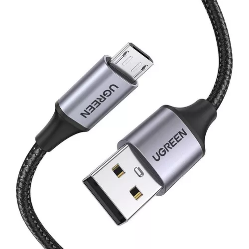 CABLE UGREEN CARGA RAPIDA USB 2.0A/MICRO USB 2M 60148 - 60148