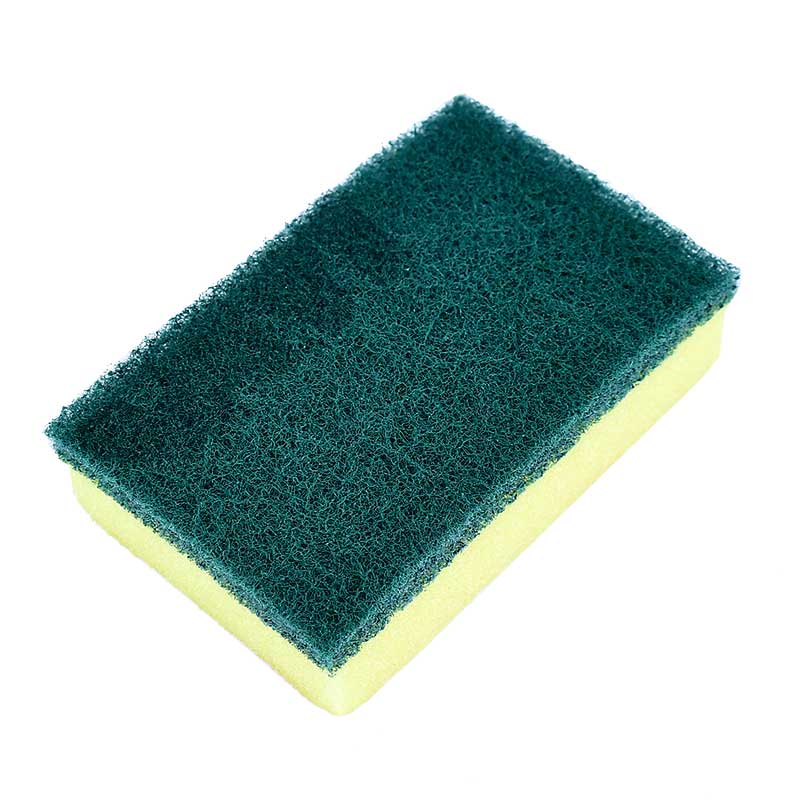 Fibra esponja Scotch-brite 3M tamaño gra Para uso en cocinas y areas en general. Medida(118mm x 79mm) color verde con amarillo. Aroma a limón.                                                                                                                                                           nde (118x79mm)                           - MN900109633