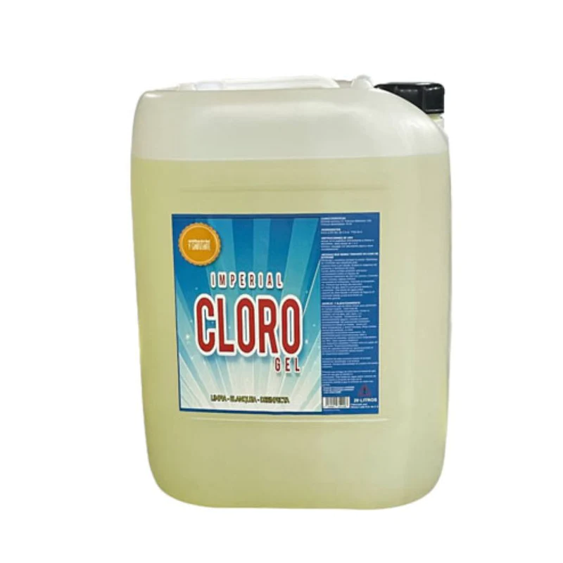 Blanqueador Imperial, cloro 5 Lt.        Desinfectante líquido concentrado, formulado con hipoclorito de sodio a una concentracion del 6,0 % cloro activo. nmx-k-620-normex-2008.                                                                                                                        .                                        - IMPERIAL