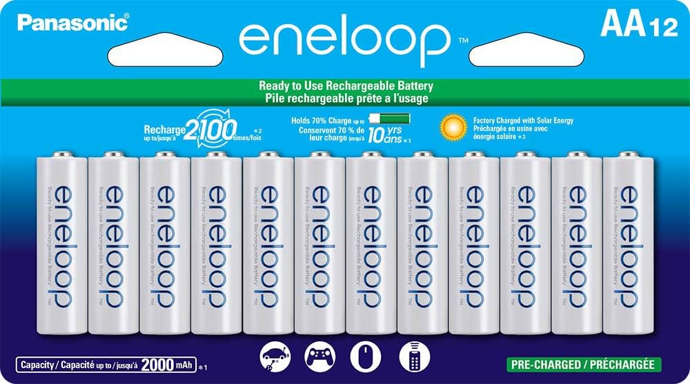 Panasonic Eneloop Battery - BK-3MCCA12BA