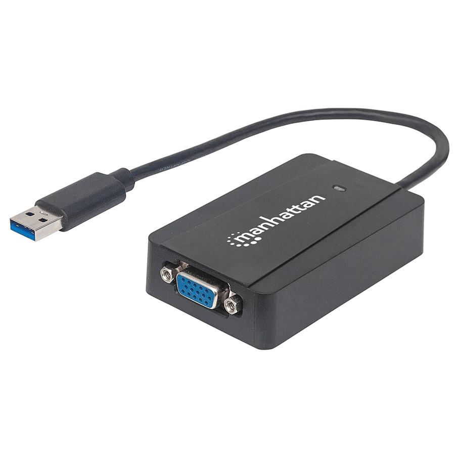 152303 CONVERTIDOR MANHATTAN USB 3.0 A SVGA  1080P M-H