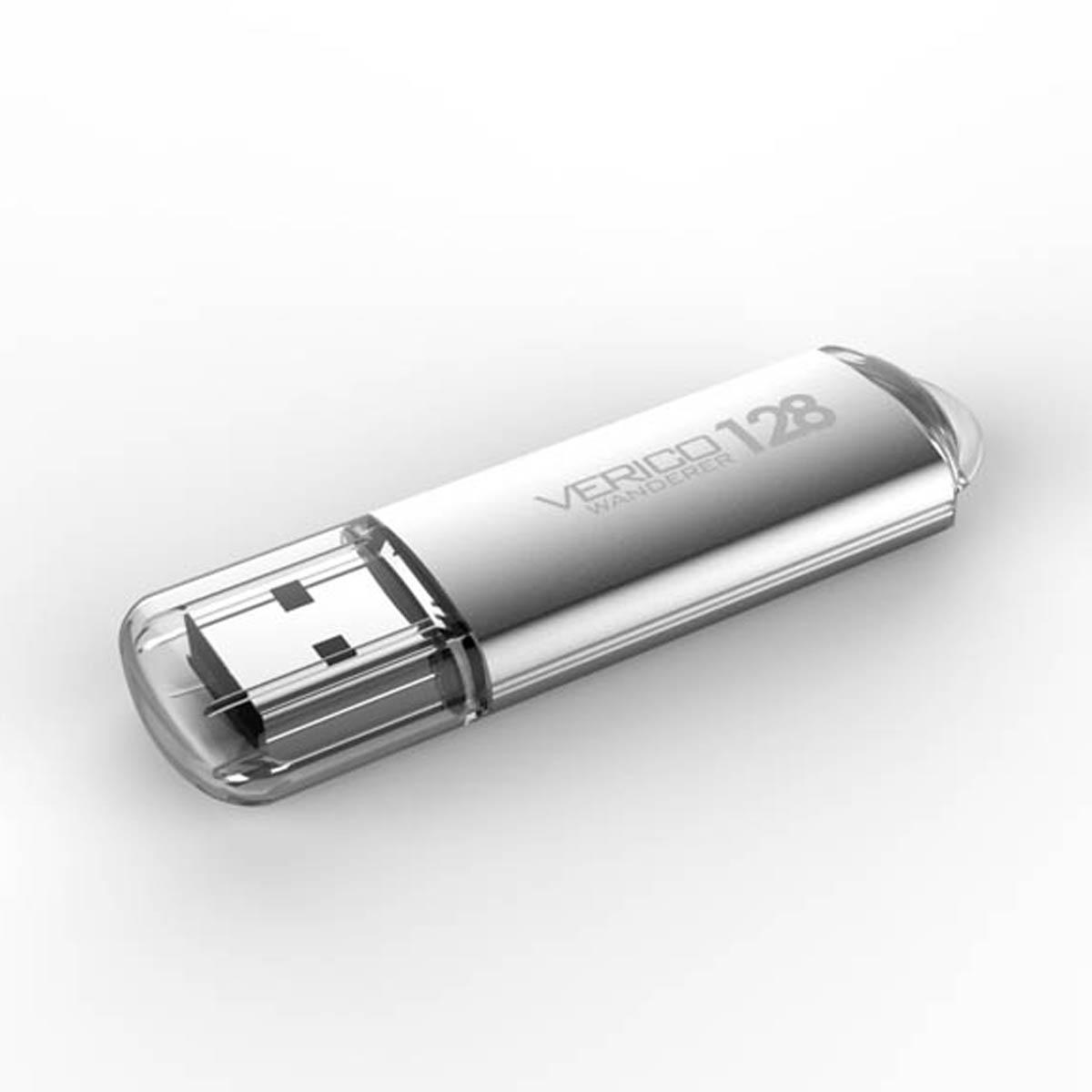 MEMORIA USB VERICO (1UDOV-M4SR83-NN) 8GB WANDERERVM04L, METALICO PLATA, USB2.0 - VERICO