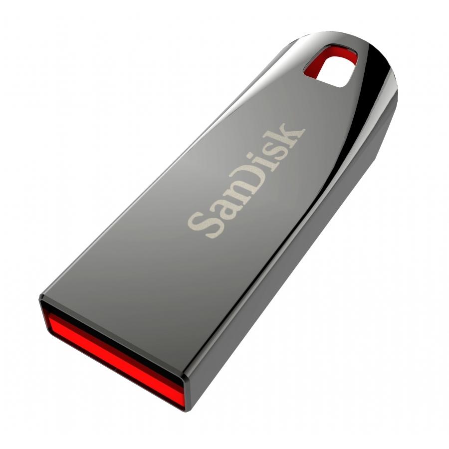 MEMORIA SANDISK 16GB USB 2.0 CRUZER FORCE Z71 CUERPO DE METAL - SANDISK