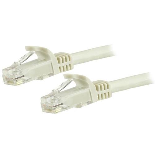 CABLE 3M RED ETHERNET UTP CAT6 SNAGLESS BLANCO RJ45 UPC 0065030855709 - N6PATC3MWH