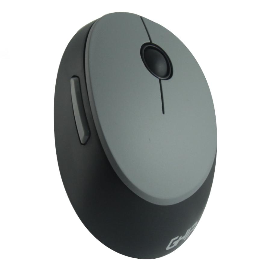 MOUSE INALAMBRICO GM500G GHIA COLOR NEGRO/GRIS - GM500G