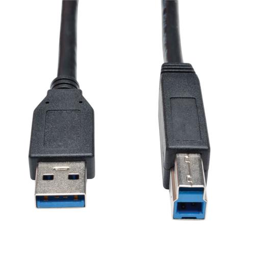 CABLE PARA DISPOSITIVO USB 30-superspeed-ab-mm-negro-091-m UPC 0037332183118 - U322-003-BK