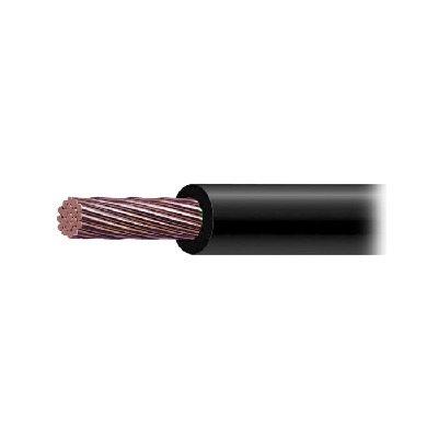Cable de Cobre Recubierto THW-LS Calibre 2/0 AWG 19 Hilos Color Negro (Retazo de 3 metros) <br>  <strong>Código SAT:</strong> 26121600 - SLY346BLK*3MTS