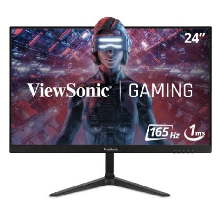 ViewSonic OMNI Gaming VX2418-P-mhd - Gaming - monitor LED - gaming - 24" (23.8" visible) - 1920 x 1080 Full HD (1080p) @ 165 Hz - MVA - 250 cd/m² - 4000:1 - 1 ms - 2xHDMI, DisplayPort - altavoces - VX2418-P-MHD