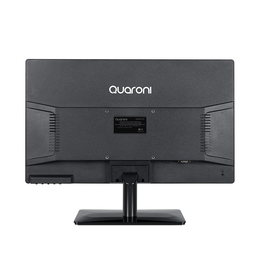 MONITOR LED QUARONI/19.5 PULGADAS / RESOLUCION HD 1600X900 PX / VGA/HDMI / NEGRO - QUARONI