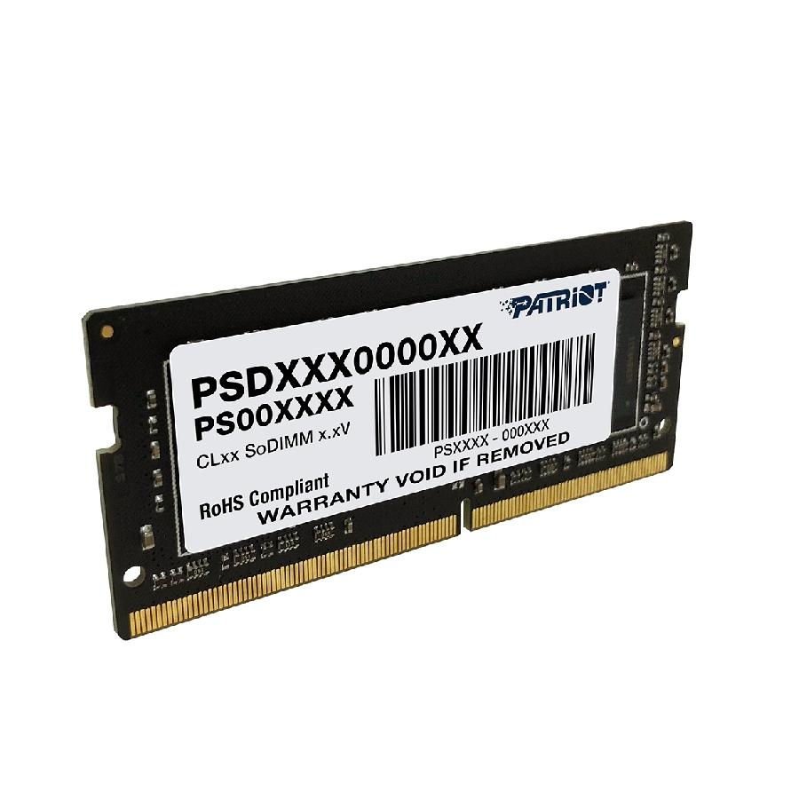 MEMORIA PATRIOT SIGNATURE SODIMM DDR4 16GB 1X16GB 2666MHZ CL19 260PIN 1.2V P/LAPTOP - PATRIOT