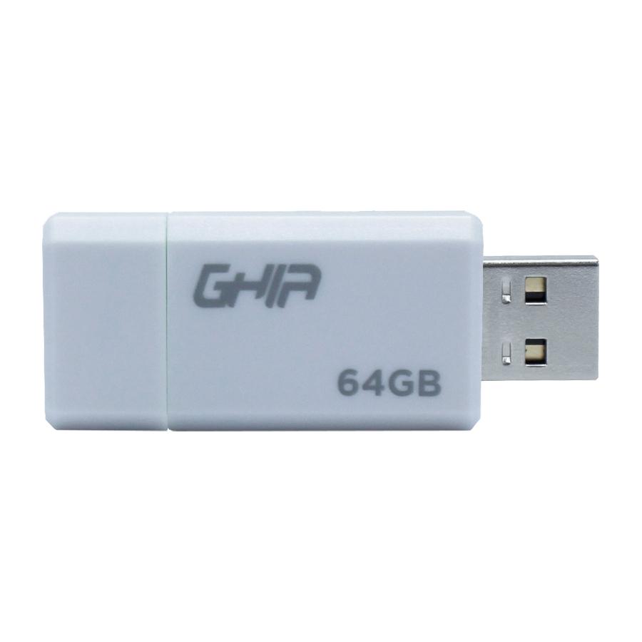 MEMORIA GHIA 64GB USB PLASTICA USB 2.0 COMPATIBLE CON ANDROID/WINDOWS/MAC - GAC-181