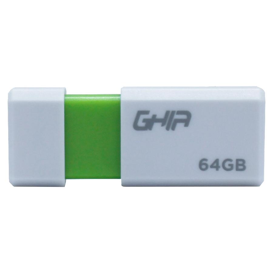 MEMORIA GHIA 64GB USB PLASTICA USB 2.0 COMPATIBLE CON ANDROID/WINDOWS/MAC - GHIA