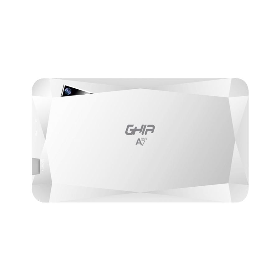 TABLET GHIA A7 WIFI/QUADCORE/A50/WIFI/BT/1GB16GB/0.3MP2MP/2000MAH/ANDROID 8,1 GO/BLANCA - GHIA
