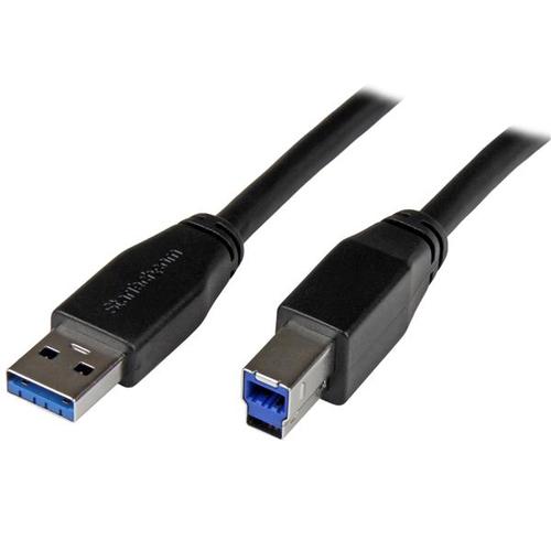 USB3SAB5M CABLE ACTIVO USB 3.0 SUPERSPEE d-de-5-metros-a-macho-a-b-macho UPC 