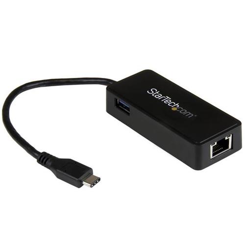 US1GC301AU ADAPTADOR DE RED GIGABIT USB-C CON PUERTO USB EXTRA UPC 0065030862806