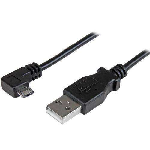 USBAUB2MRA CABLE DE 2M MICRO USB CONECTOR ACODADO A LA DERECHA            . UPC 0065030863155