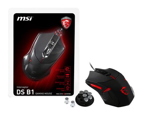 MSI Interceptor DS B1 Mouse para juegos - INTERCEPTOR DS B1