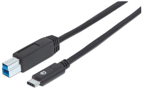 353380 CABLE USB-C V3.1 C-B 1.0M NEGRO UPC 0766623353380