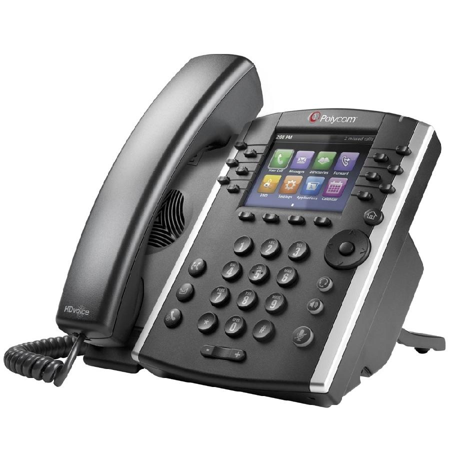 2200-48450-019 TELEFONO IP POLYCOM VVX 411 EDICION SKYPE FOR BUSINESS, POE, PARA 12 LINEAS,GIGABIT ETHERNET(NO INCLUYE FUENTE DE PODER)