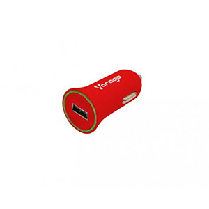 CARGADOR PARA AUTO VORAGO AU-1  01 CON 1 PUERTO USB ROJO - AC-355883-3