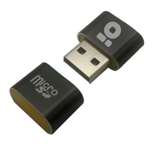 LECTOR BROBOTIX USB V2.0  MICROSD MINI NEGRO UPC  - 170188N