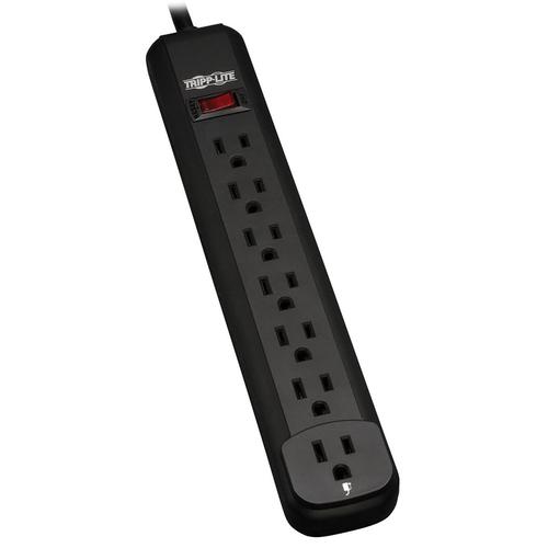 PS725B 7-OUTLET POWER STRIP 25 FT 7-62 m-cord-black-housing UPC 
