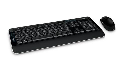 Kit de teclado y mouse MICROSOFT Wireles Desktop 3050, Estándar, Negro, 10 m Wireles Desktop 3050 PP3-00004 EAN UPC 889842000375 - MICROSOFT