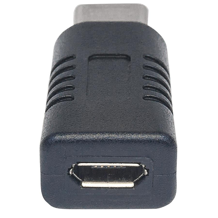 ADAPTADOR MANHATTAN USB-C A USB MICRO-B MACHO-HEMBRA - 354660