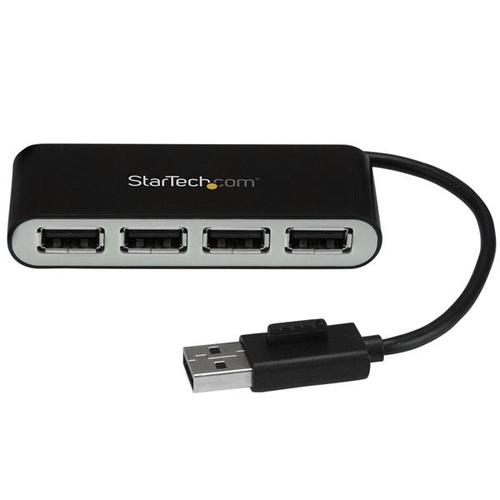 StarTech.com Concentrador Ladrón USB 2.0 de 4 Puertos con Cable