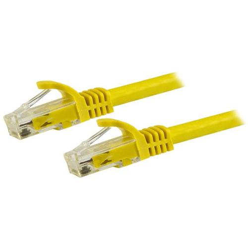 CABLE RED 4.2M AMARILLO CAT6 E ETHERNET GIGABIT SIN ENGANCHES UPC 0065030872126 - N6PATCH14YL