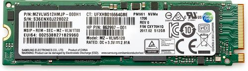 HP 512GB TLC PCI-e 3x4 NVMe SSD - 1FU88AA