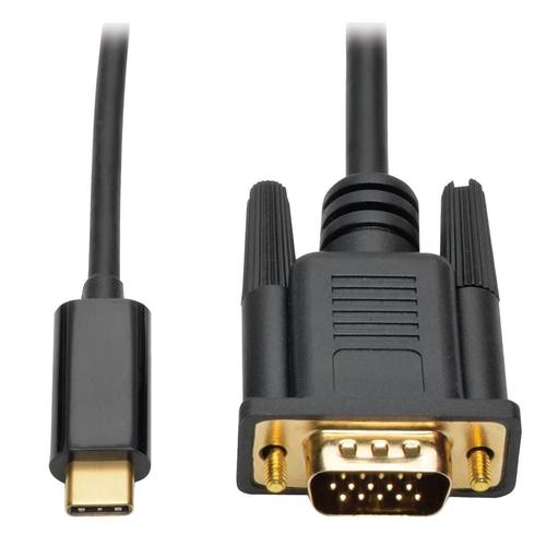 CABLE ADAPTADOR USB 3.1 USB-C vga-mm-thunderbolt-3-1080p-091-m UPC 0037332202482 - U444-003-V