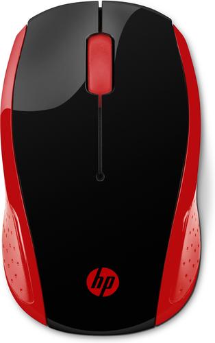 HP MOUSE 200 EMPRS RED WIRELESS . UPC 0191628416370 - 2HU82AA