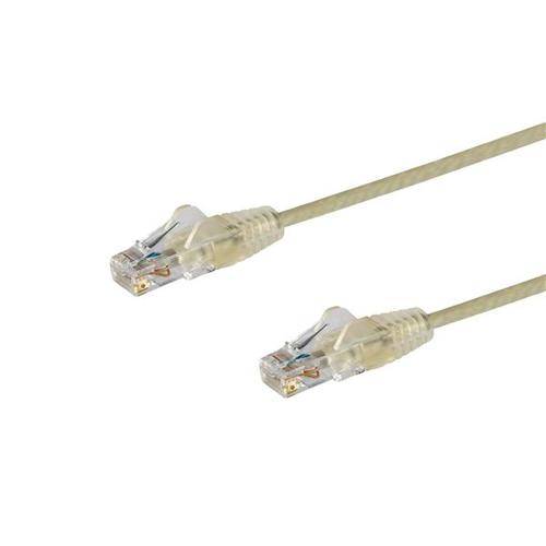 CABLE 91CM RED ETHERNET CAT6 SIN ENGANCHES SNAGLESS GRIS UPC 0065030873017 - N6PAT3GRS