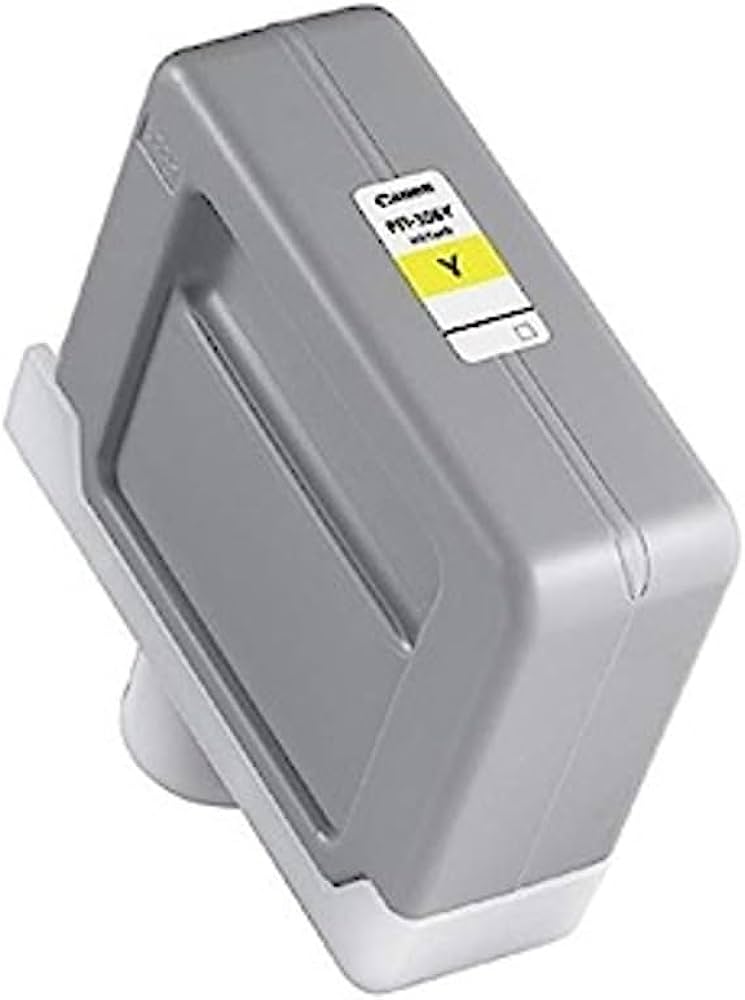 LM-Tanque de tinta Canon PFI-30 amarillo Contenido de tecnología de Impresión de Inyección de Tinta. Contenido de 330 ml y es compatible con imagePROGRAF 8300/8300S//8400/8400S/9400S/9400. - 6660B001AA