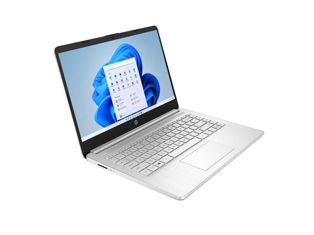 HP Notebook 14-dq4045cl 11th Gen Intel Core i7-1195G7 12GB RAM 512GB SSD FHD 14" Windows 11 - Silver 4P5Z0UA#ABA UPC  - 4P5Z0UA