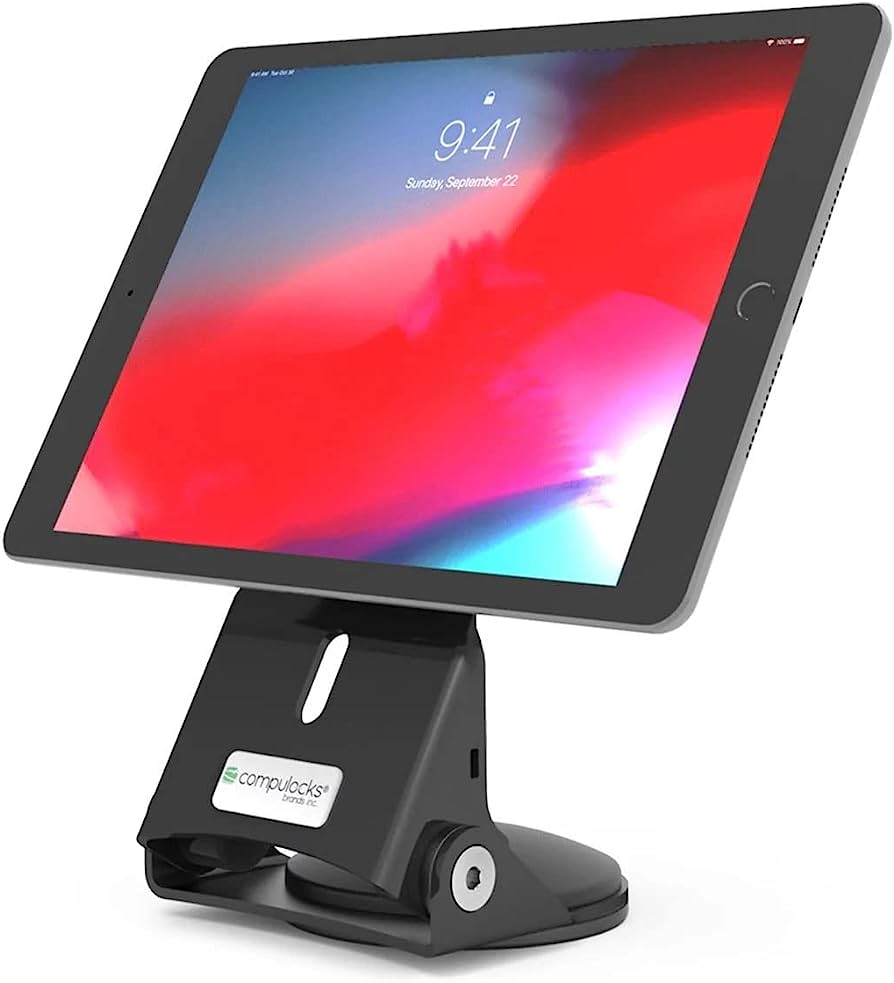 189BGRPLCK UNIVERSAL TABLET GRIP AND SECUR ITY STAND BLACK UPC 