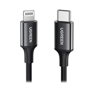 Cable USB C a Lightning / MFi / 1 Metro / Cable Lightning de Carga / Compatible con iPhone 14 Plus/14 Pro/13/13 Pro/12/12Pro/11, iPad Pro/Air, iPod, AirPods Duradero y