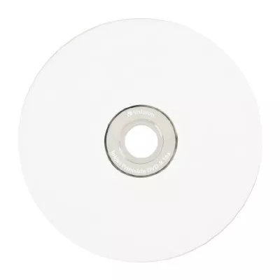 DVD-R VERBATIM IMPRIMIBLE 4.7GB 16X BLANCO, 95137 A GRANEL  - VERBATIM