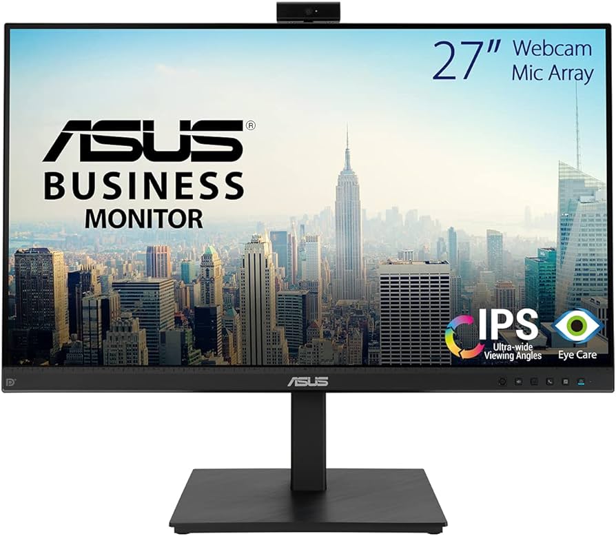 (ED)MONITOR ASUS BE279QSK 27" (1920 x 1080) FHD/IPS/WEBCAM/5MS - BE279QSK(ED)