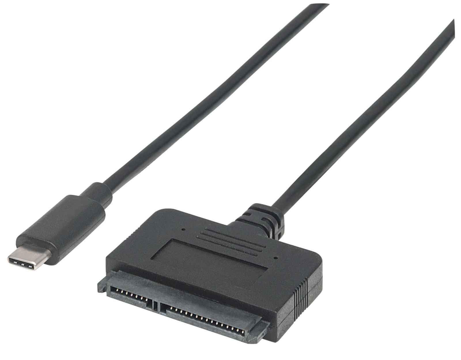 CONVERTIDOR MAN USB TIPO C V3.1 A HDD SATA 2.5 PULGADA - MAN-152495